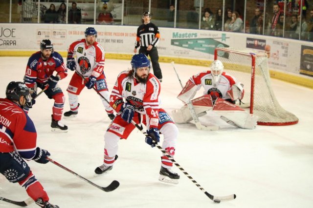 Photo hockey match Angers  - Mulhouse le 25/11/2017