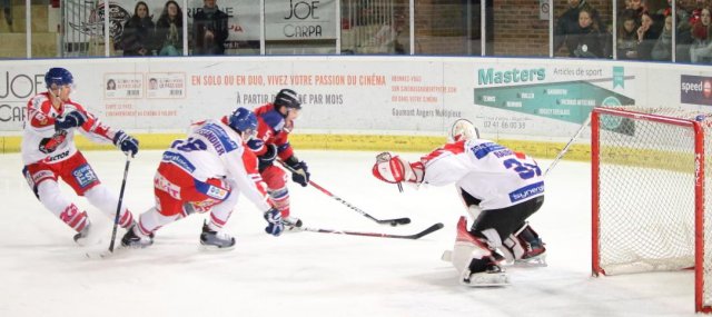 Photo hockey match Angers  - Mulhouse le 25/11/2017