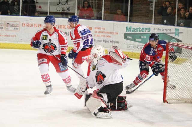 Photo hockey match Angers  - Mulhouse le 25/11/2017