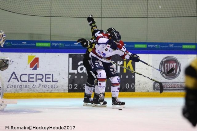 Photo hockey match Rouen - Angers  le 28/11/2017