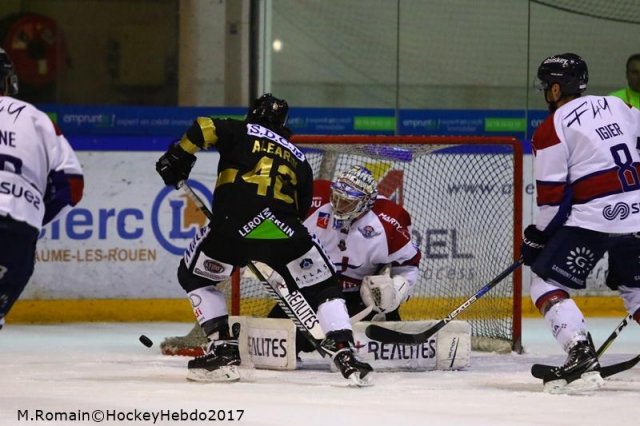 Photo hockey match Rouen - Angers  le 28/11/2017
