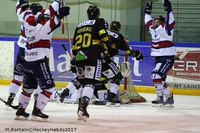 Photo hockey match Rouen - Angers  le 28/11/2017