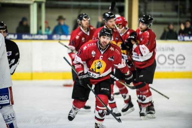 Photo hockey match Chamonix  - Lyon le 01/12/2017