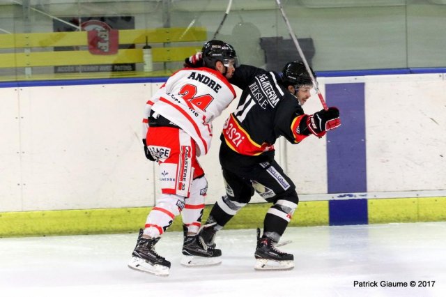 Photo hockey match Nice - Bordeaux le 01/12/2017