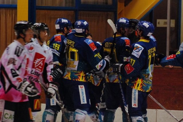 Photo hockey match Dijon  - Amiens  le 24/02/2009