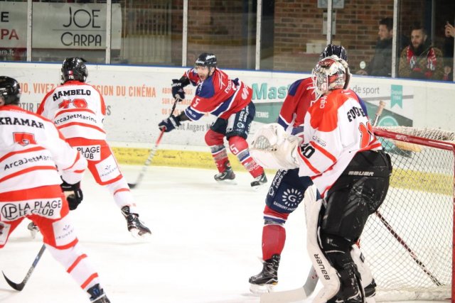 Photo hockey match Angers  - Bordeaux le 05/12/2017