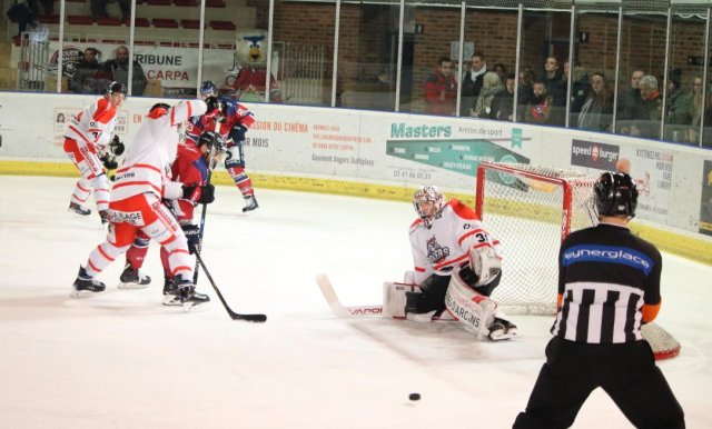 Photo hockey match Angers  - Bordeaux le 05/12/2017