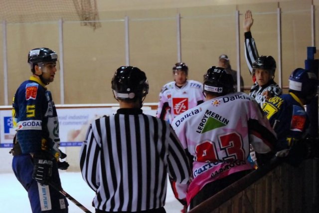 Photo hockey match Dijon  - Amiens  le 24/02/2009