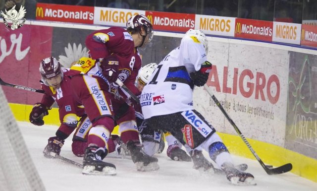 Photo hockey match Genève - Fribourg le 25/11/2017
