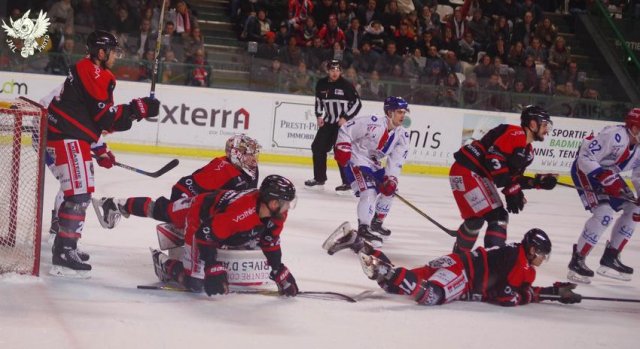 Photo hockey match Bordeaux - Lyon le 08/12/2017