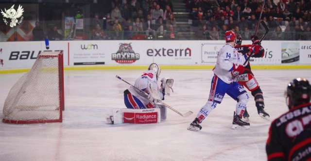 Photo hockey match Bordeaux - Lyon le 08/12/2017