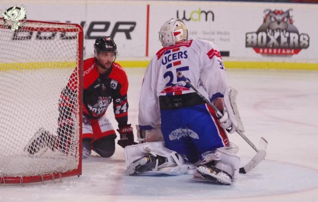 Photo hockey match Bordeaux - Lyon le 08/12/2017