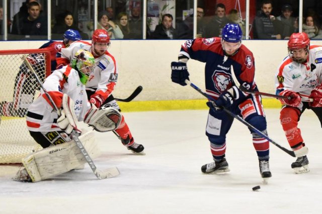 Photo hockey match Wasquehal Lille - Amnéville le 16/12/2017
