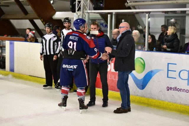 Photo hockey match Wasquehal Lille - Amnéville le 16/12/2017