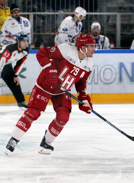Photo hockey match Lausanne - Zürich le 23/12/2017