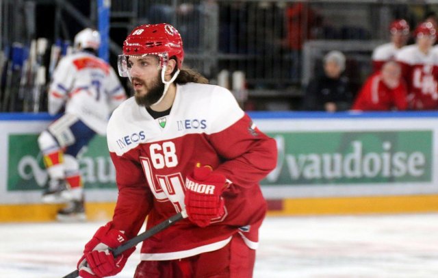 Photo hockey match Lausanne - Zürich le 23/12/2017