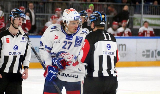Photo hockey match Lausanne - Zürich le 23/12/2017