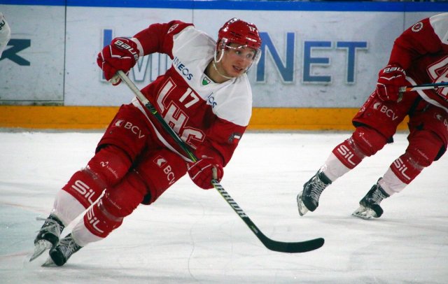 Photo hockey match Lausanne - Zürich le 23/12/2017