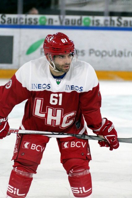 Photo hockey match Lausanne - Zürich le 23/12/2017