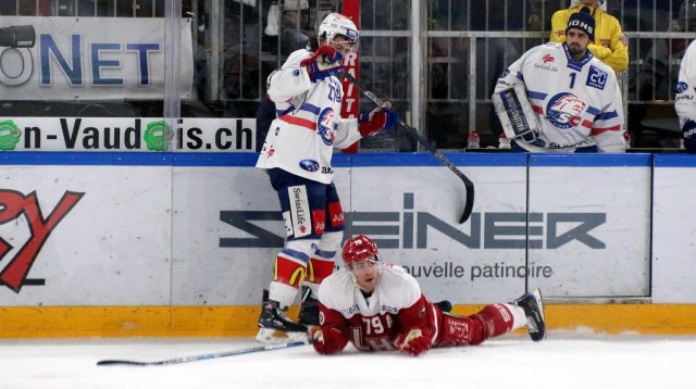 Photo hockey match Lausanne - Zürich le 23/12/2017