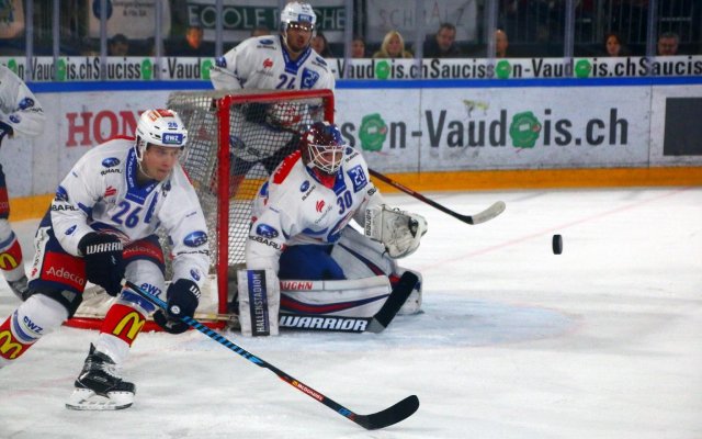 Photo hockey match Lausanne - Zürich le 23/12/2017