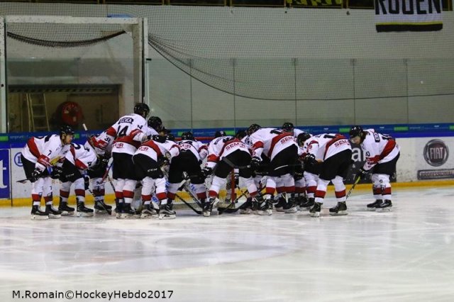 Photo hockey match Rouen - Chamonix  le 23/12/2017