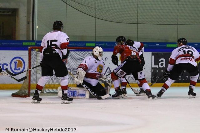 Photo hockey match Rouen - Chamonix  le 23/12/2017