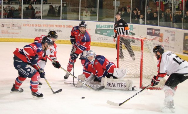 Photo hockey match Angers  - Amiens  le 23/12/2017
