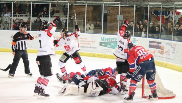 Photo hockey match Angers  - Amiens  le 23/12/2017