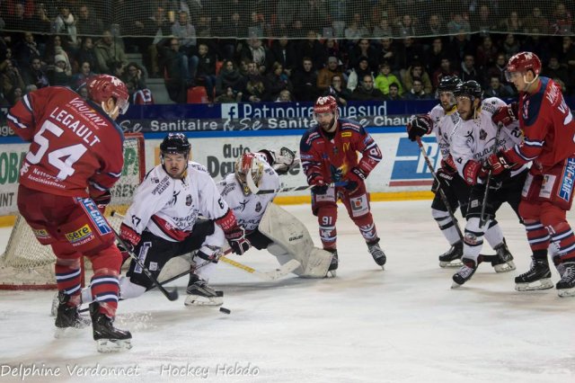 Photo hockey match Grenoble  - Nice le 29/12/2017