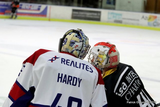 Photo hockey match Nice - Angers  le 03/01/2018