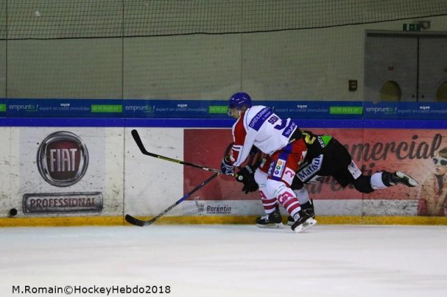 Photo hockey match Rouen - Mulhouse le 05/01/2018