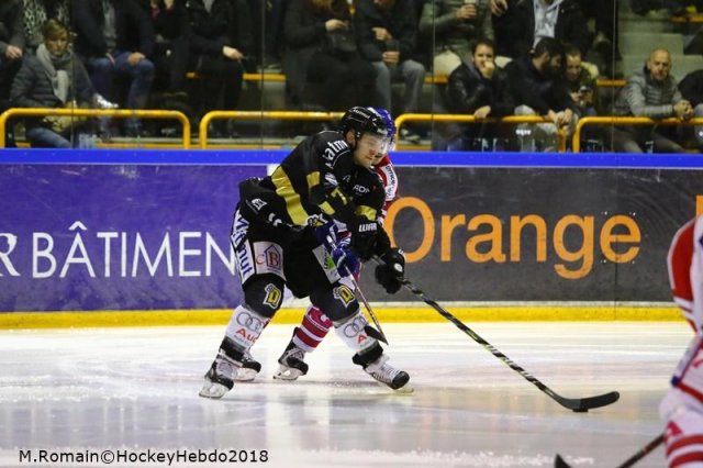 Photo hockey match Rouen - Mulhouse le 05/01/2018