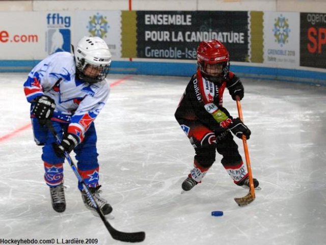 Photo hockey match Grenoble  - Dijon  le 22/02/2009