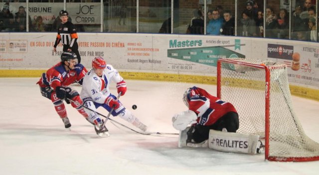 Photo hockey match Angers  - Lyon le 05/01/2018