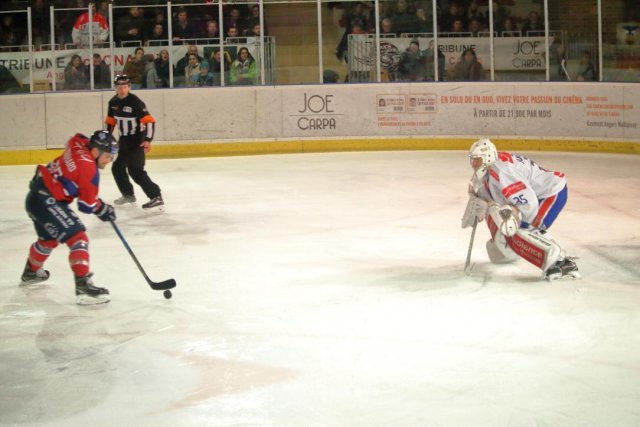 Photo hockey match Angers  - Lyon le 05/01/2018
