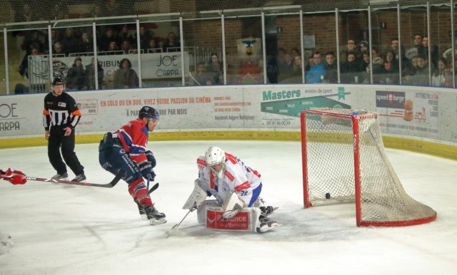Photo hockey match Angers  - Lyon le 05/01/2018