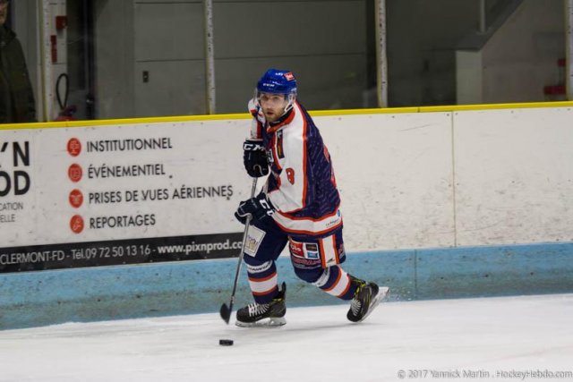 Photo hockey match Clermont-Ferrand - Chambéry le 06/01/2018