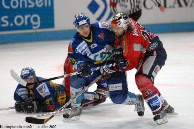 Photo hockey match Grenoble  - Dijon  le 22/02/2009