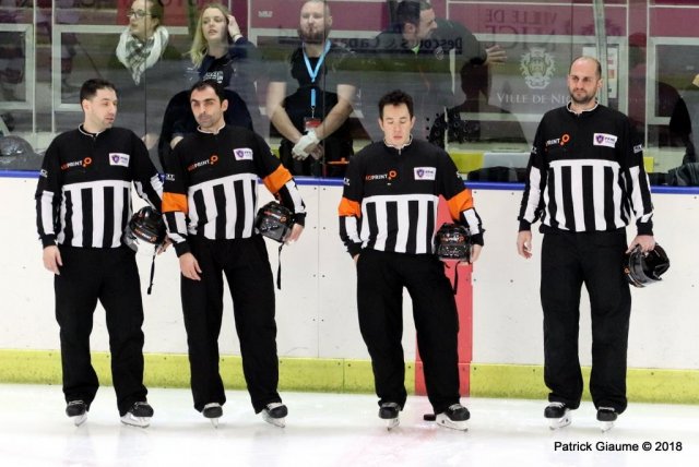 Photo hockey match Nice - Amiens  le 07/01/2018