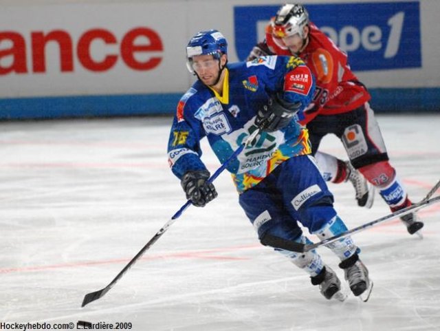 Photo hockey match Grenoble  - Dijon  le 22/02/2009