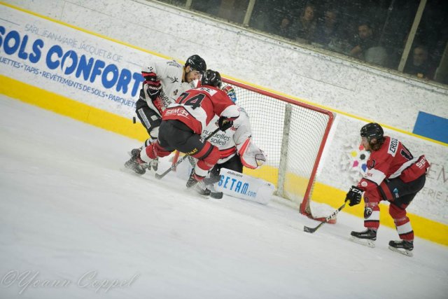 Photo hockey match Chamonix  - Nice le 12/01/2018