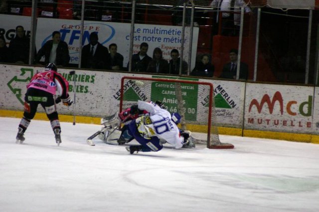 Photo hockey match Amiens  - Dijon  le 27/02/2009