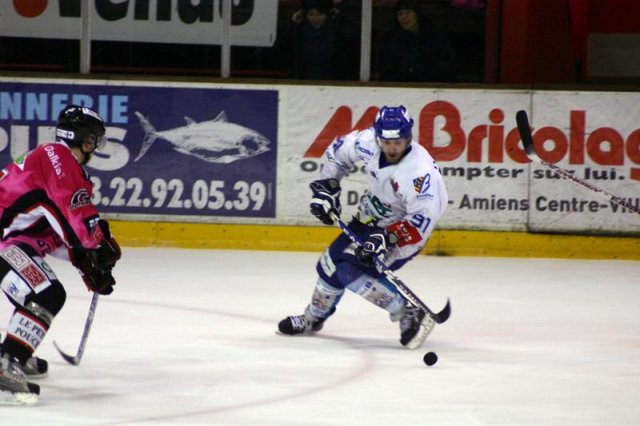Photo hockey match Amiens  - Dijon  le 27/02/2009