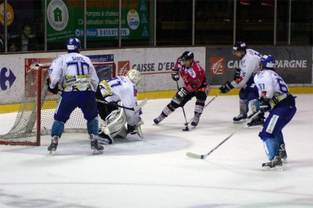 Photo hockey match Amiens  - Dijon  le 27/02/2009