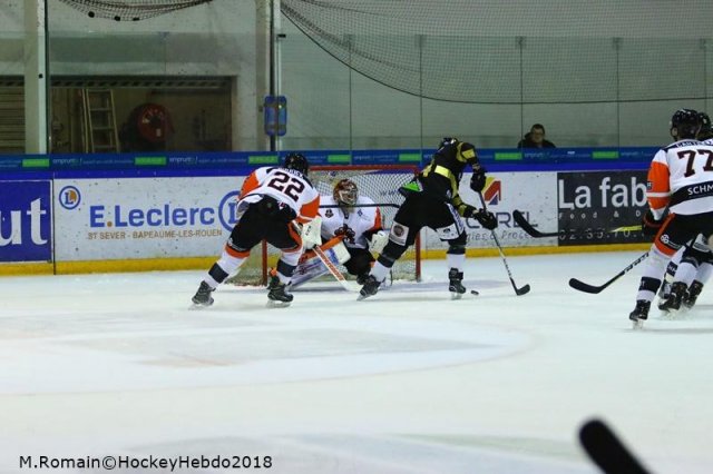 Photo hockey match Rouen - Epinal  le 14/01/2018