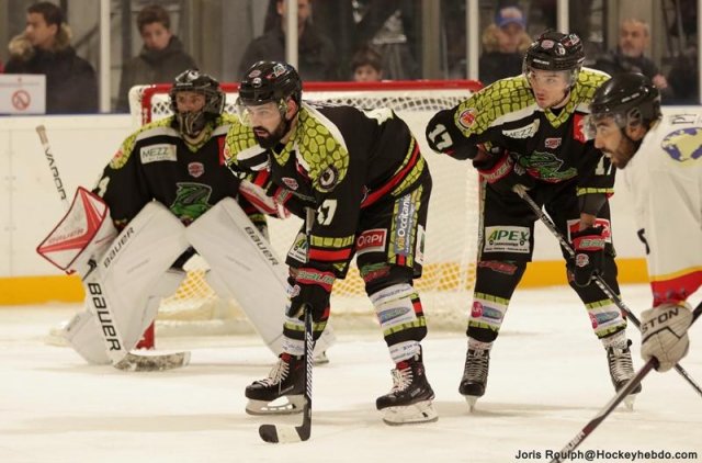 Photo hockey match Nimes - Nice II le 13/01/2018