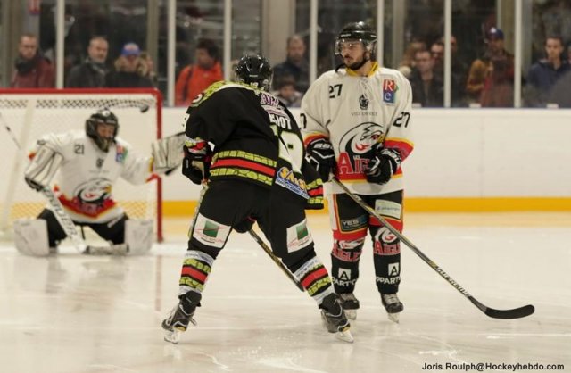 Photo hockey match Nimes - Nice II le 13/01/2018