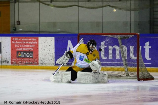 Photo hockey match Rouen - Strasbourg  le 16/01/2018
