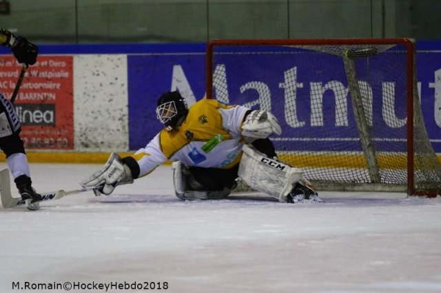 Photo hockey match Rouen - Strasbourg  le 16/01/2018